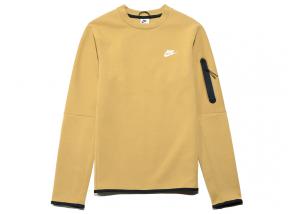 Nike Tech Fleece PO Crew Elementary Gold CU4505-722