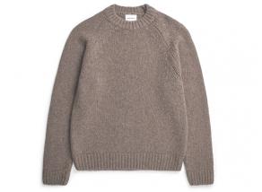 Norse Projects Birger Wool Raglan Walnut