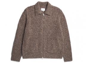 Norse Projects Erik Donegal Diamond Jacket Seal Brown