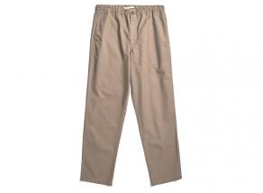 Norse Projects Ezra Regular Mineral Dyed Fine Twill Trousers Walnut