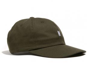 Norse Projects Twill Sports Cap Beech Green