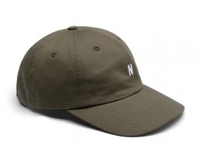 Norse Projects Twill Sports Cap Olive Night