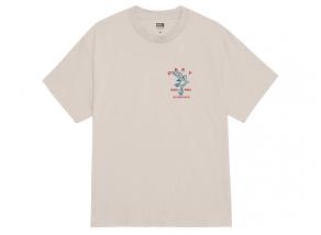 Obey Bad Ideas Eagle Tee Silver Grey 165264268