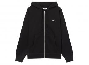 Obey Established Works Bold Zip Hood Black 112460022