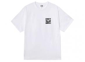 Obey In A Different Place Tee White 165264223