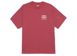 Obey Permission Tshirt Mineral Red 165264087