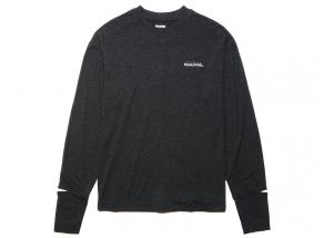 Peaufine Merino Tech Longsleeve Tshirt Anthracite