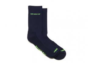Peaufine Vaporfeel Run With You Socks Navy
