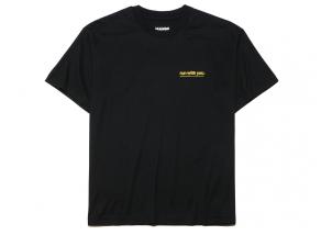 Peaufine Wood Running Social Club Tee Black