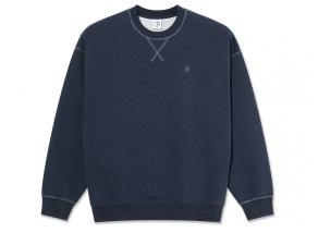 Polar Skate Co Frankie Crewneck Navy Melange