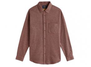 Portuguese Flannel Espiga Shirt Clay