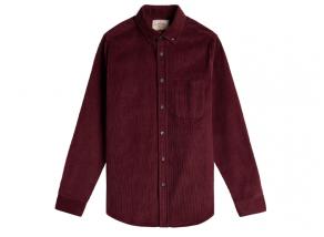 Portuguese Flannel Lobo 2.0 Shirt Bordeaux
