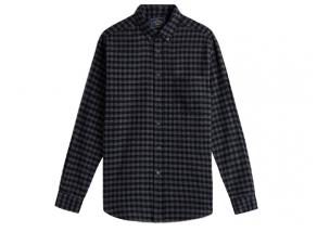 Portuguese Flannel Roca Shirt Grey