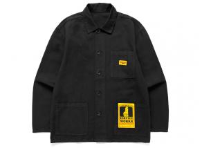 Service Works Canvas Chore Shirt Black