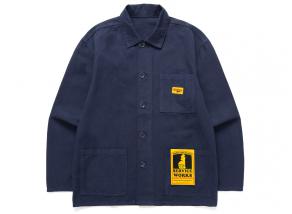 Service Works Canvas Chore Shirt Dark Navy