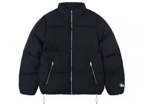 Stussy Nylon Down Puffer Black