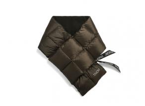 Taion Basic Down Scarf Dark Choco