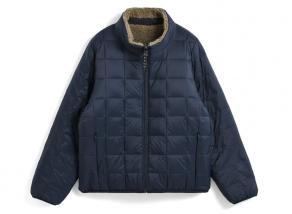 Taion R102MB Down X Boa Reversible Down Jacket Dark Navy / Beige