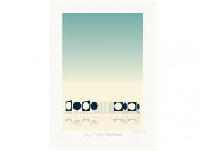 Affiche Bonjour Aix en Provence / Fondation / Vincent Maunier