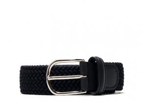 Anderson Woven Elastic Belt Navy