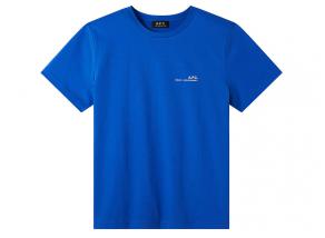 APC Tshirt Item H Bleu Roi