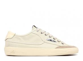 Autry Windscape Low CU02 Canvas / Suede Cream