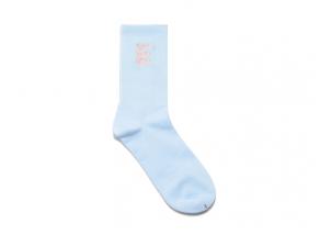 Bisous Skateboards Gianni Socks Light Blue