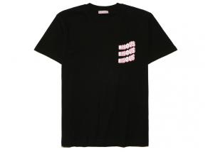 Bisous Skateboards Tee Sonics Black