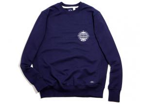Bleu de Paname Sweat Globe Bleu