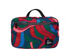By Parra Distorted Waves Toiletry Bag Multi