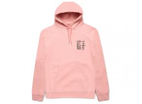 By Parra Lost All Will Fast Hooded Sweatshirt Pink