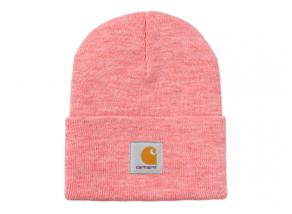 Carhartt Acrylic Watch Hat Dusty Rose Heather I020175