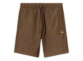 Carhartt American Script Sweat Short Lumber I031685