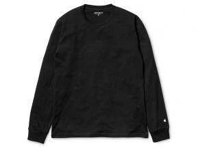 Carhartt Base Tshirt LS Black/White I026265