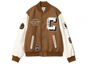 Carhartt Brown Ducks Bomber Hamilton Brown / Wax I033855