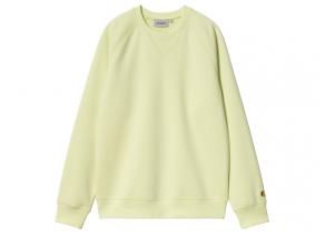 Carhartt Chase Sweat Air Green / Gold I033660