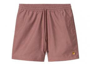 Carhartt Chase Swim Trunks Dusky Pink / Gold I035062