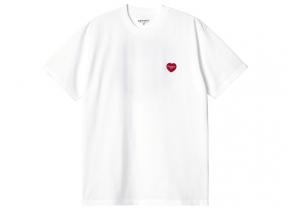 Carhartt Double Heart Tshirt White I032155