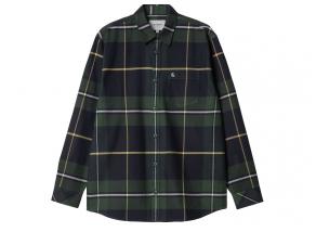 Carhartt Garnett Shirt Check Sycamore Tree I033819