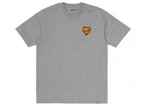 Carhartt Hartt Of Soul Tshirt Grey I029036