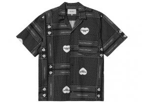 Carhartt Heart Bandana Shirt Black I033075