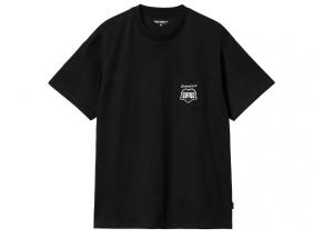 Carhartt Heart Train Pocket Tshirt Black I033979