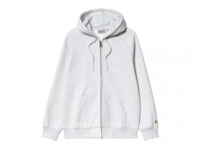 Carhartt Hooded Chase Jacket Ash Heather / Gold I033664