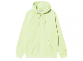 Carhartt Hooded Chase Sweat Air Green / Gold I033661