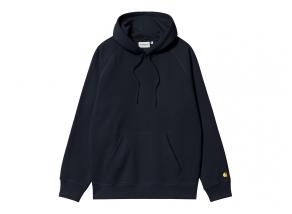 Carhartt Hooded Chase Sweat Dark Navy / Gold I033661