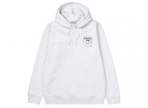 Carhartt Hooded Smiley Sweat Ash / Black I028829