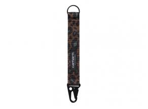 Carhartt Jude Keyholder Camo Leopard Jacquard Tamarind I033811