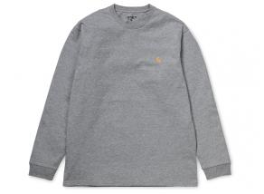 Carhartt Chase LS Tshirt Grey I026392