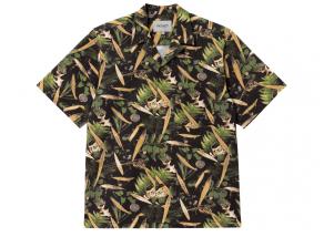 Carhartt Lumen Shirt Print Black I031660