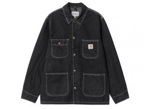 Carhartt OG Chore Coat Black Stone Washed I031896